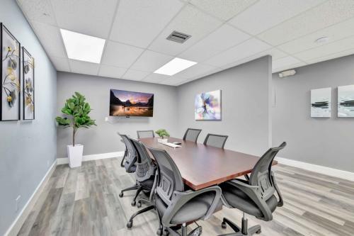 Clinical facility conference room